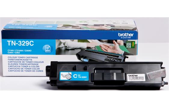 119221 Brother TN329C Toner BROTHER TN329C Cyan/Bl&#229; Cyan/Bl&#229; toner